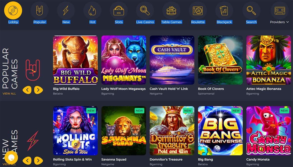 Rolling Slots casino